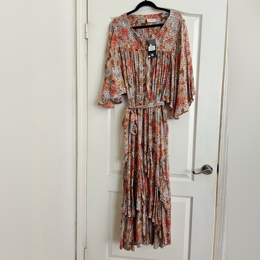 Talisman The Label Sassy Dress - Secret Garden NWT
